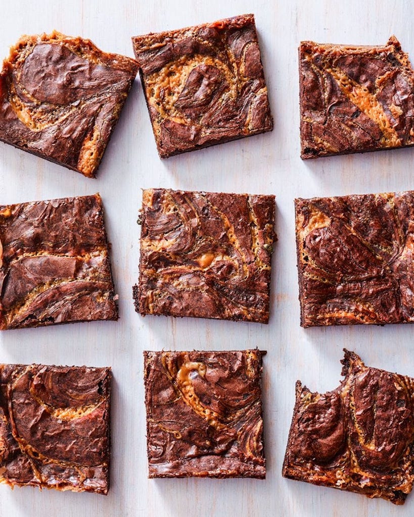 Caramel Brownies from www.whatsgabycooking.com (@whatsgabycookin)