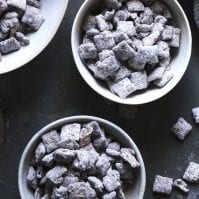 Double Dark Chocolate Muddy Buddies from www.whatsgabycooking.com (@whatsgabycookin)