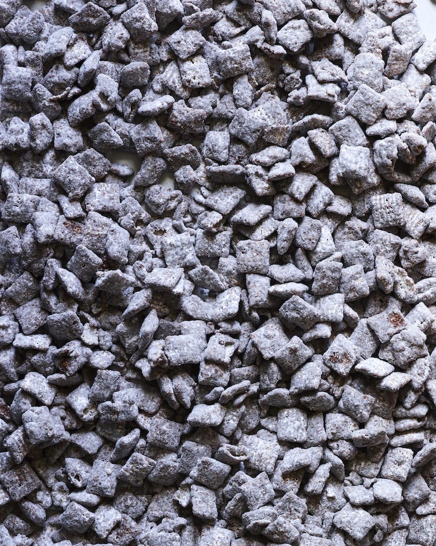 Double Dark Chocolate Muddy Buddies (Puppy Chow)