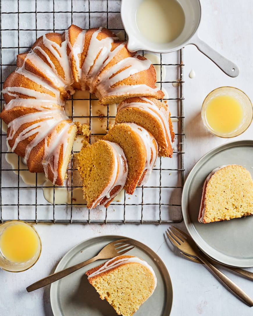 Orange Glazed Bundt Cake