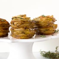 Parmesan Potato Stacks Recipe