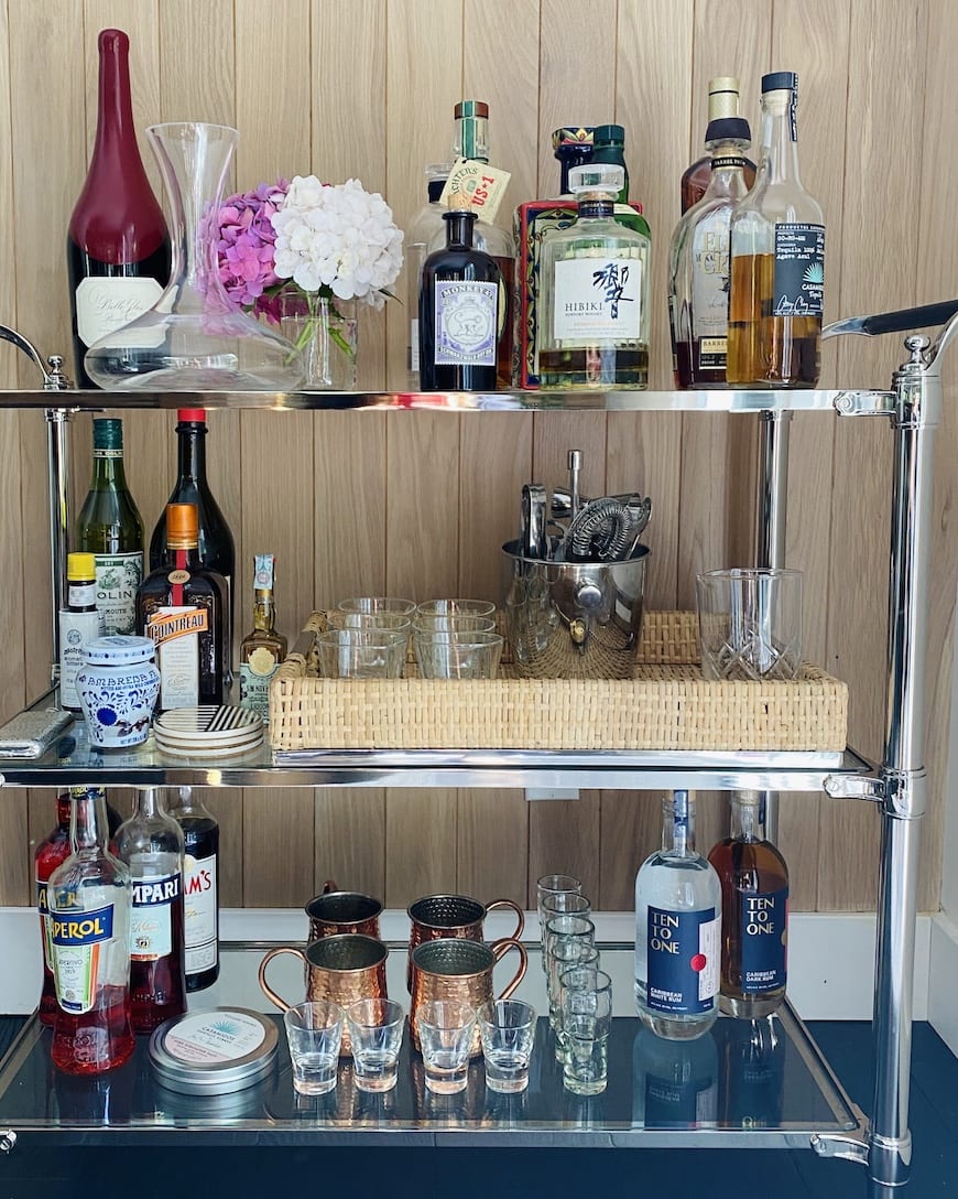 How to Stock a Bar Cart