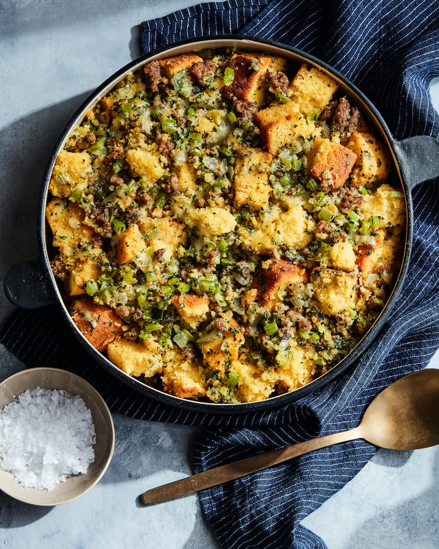 Cornbread Stuffing with Sausage