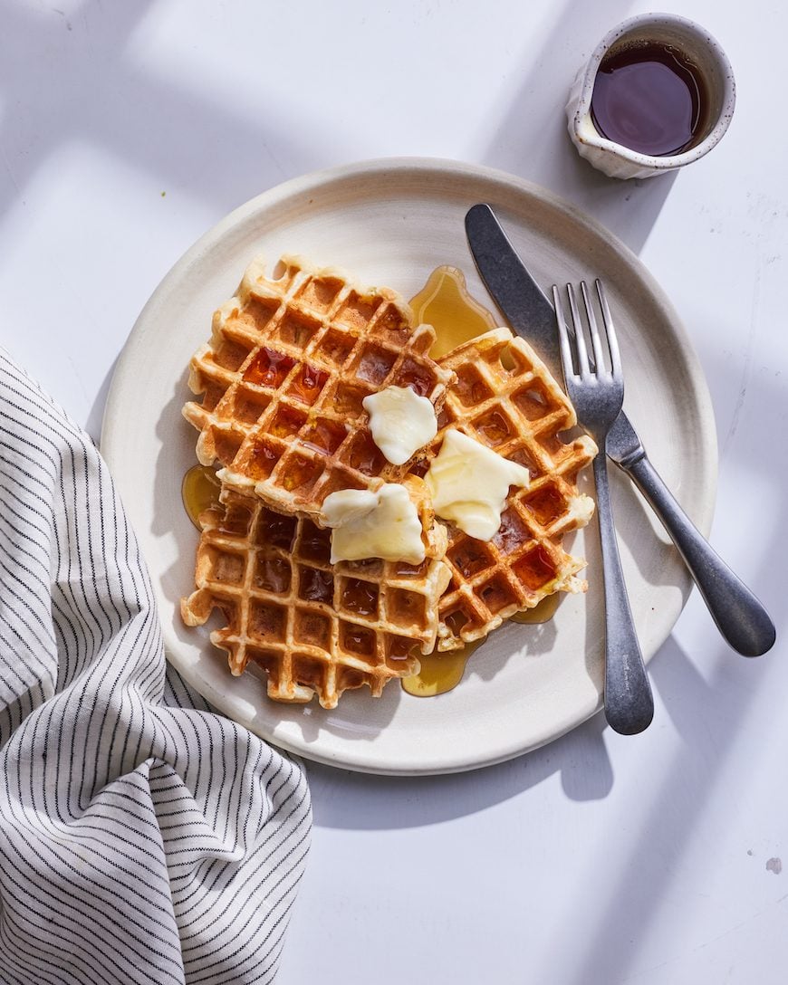 Greek Yogurt Waffles