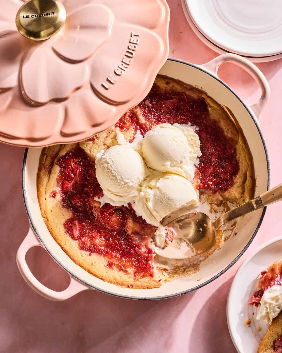 Quick Strawberry Cake