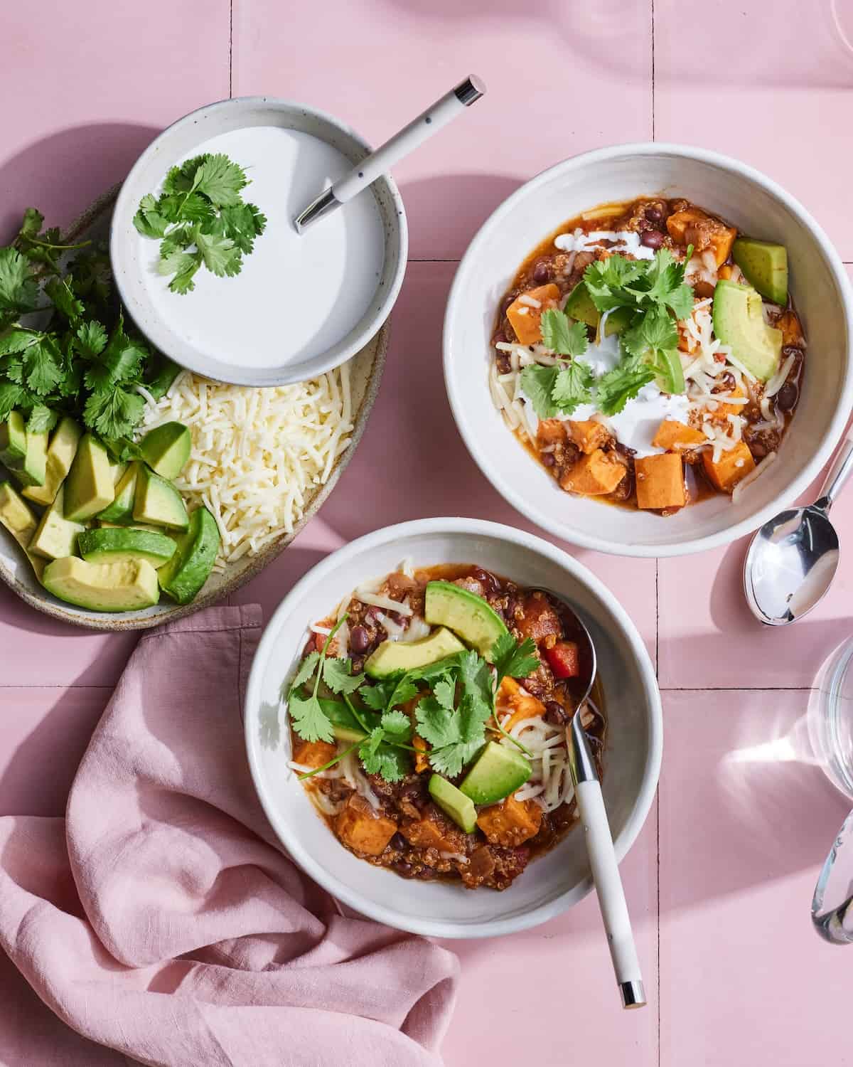 Black Bean Sweet Potato Chili