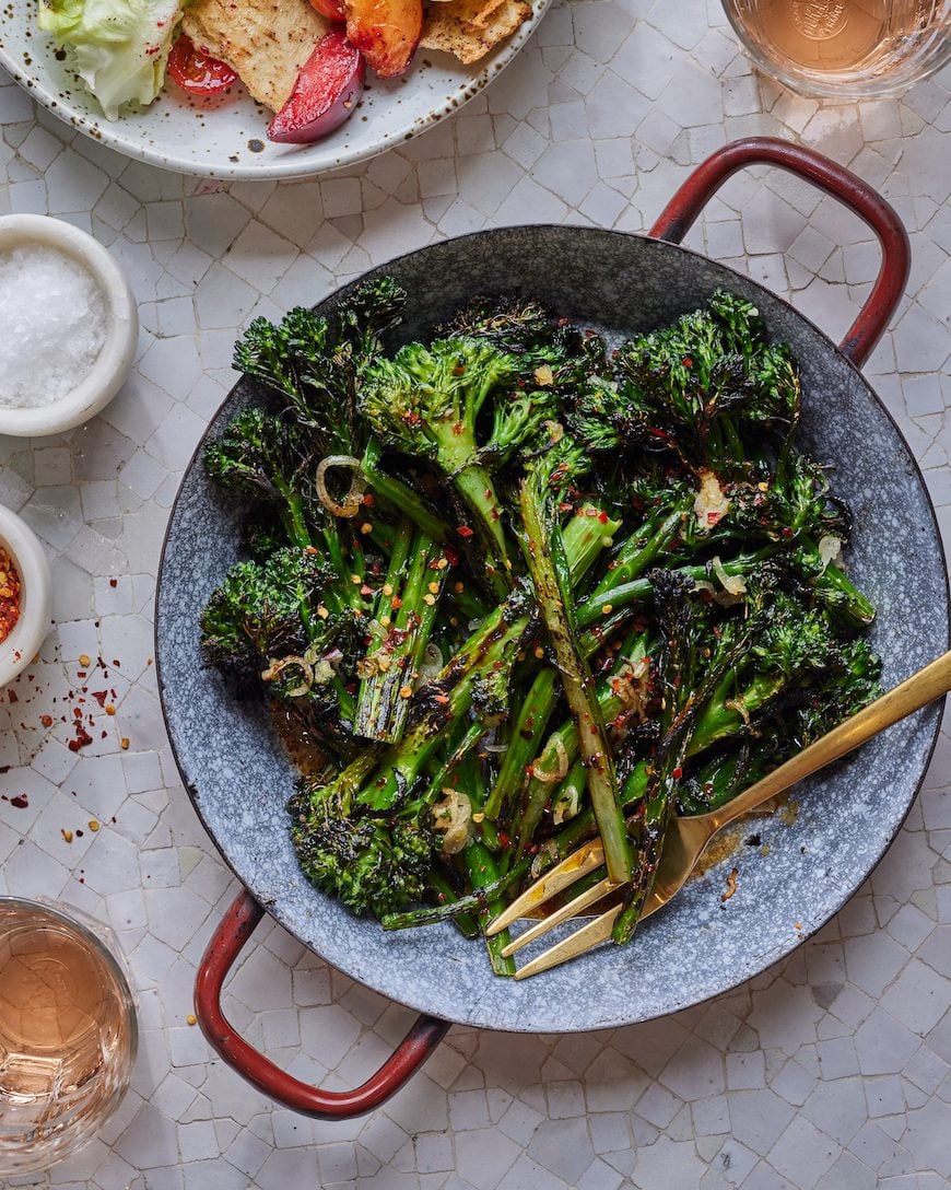 The BEST Chili Garlic Broccolini