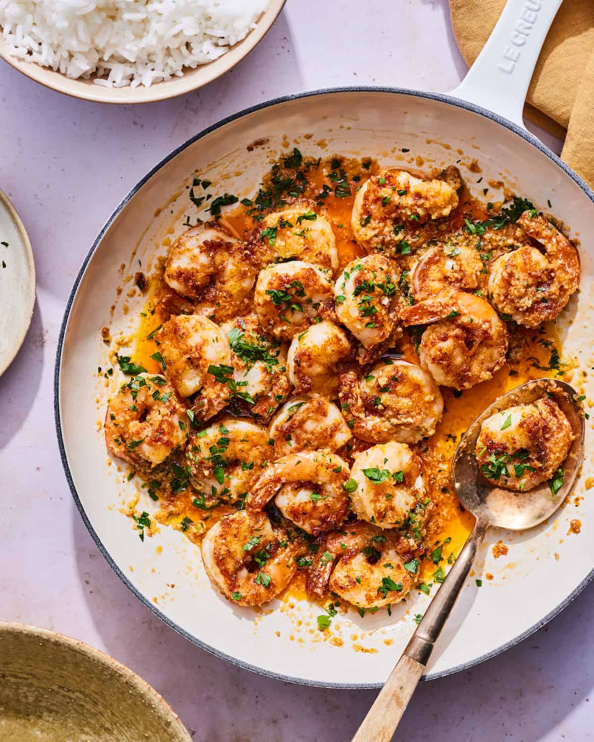 Hawaiian Garlic Shrimp