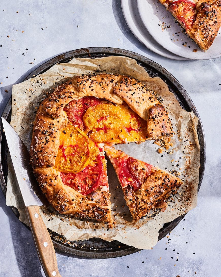 Heirloom Tomato Galette 
