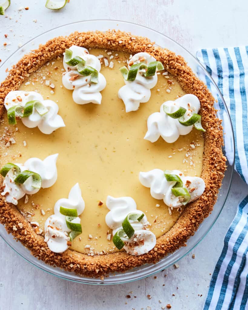 Key Lime Pie from www.whatsgabycooking.com (@whatsgabycookin)