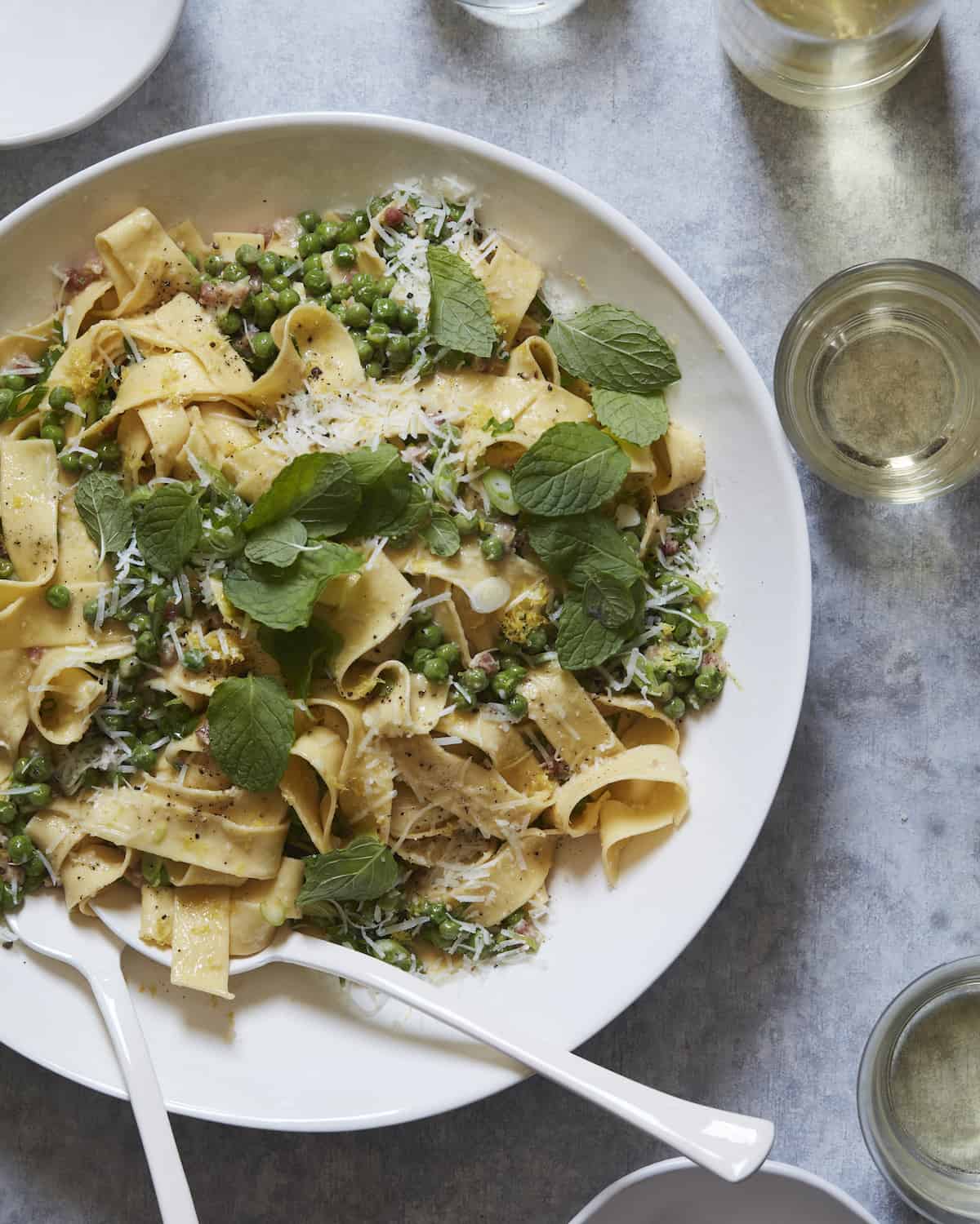 Spring Pasta Carbonara