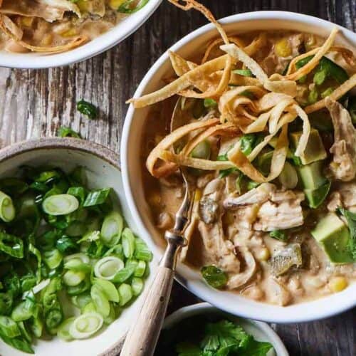 White Chicken Chili from www.whatsgabycooking.com (@whatsgabycookin)