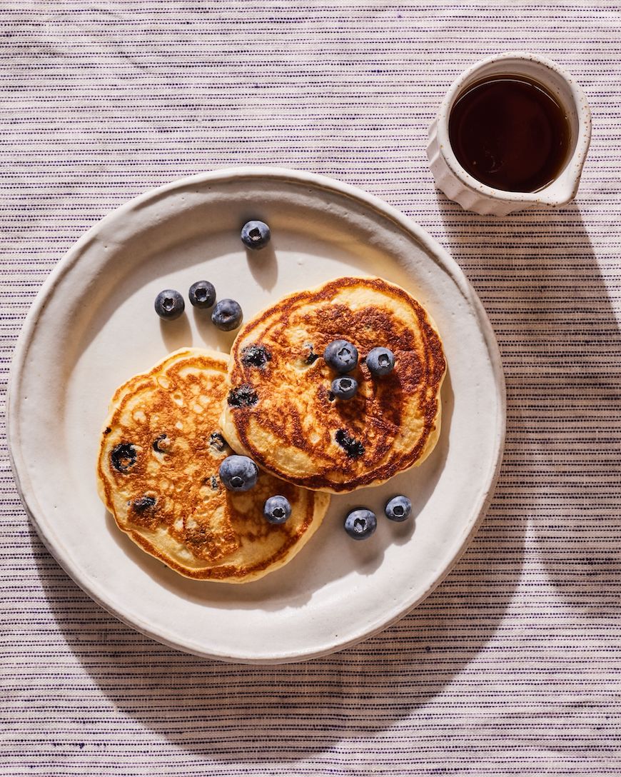 Blueberry Buttermilk Pancakes