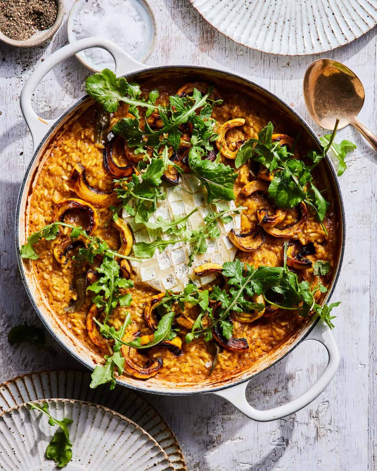 Baked Squash Risotto