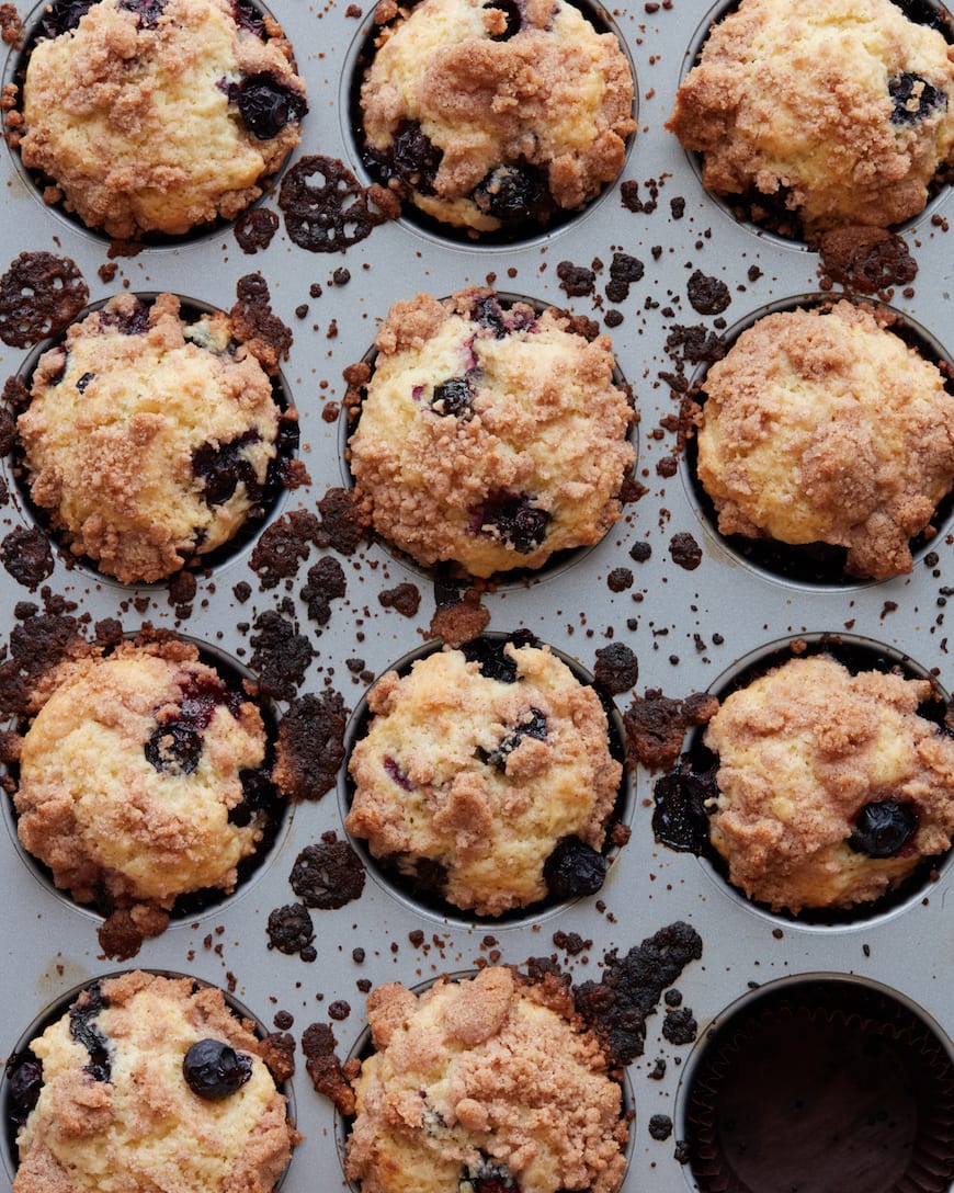 Blueberry Streusel Muffins