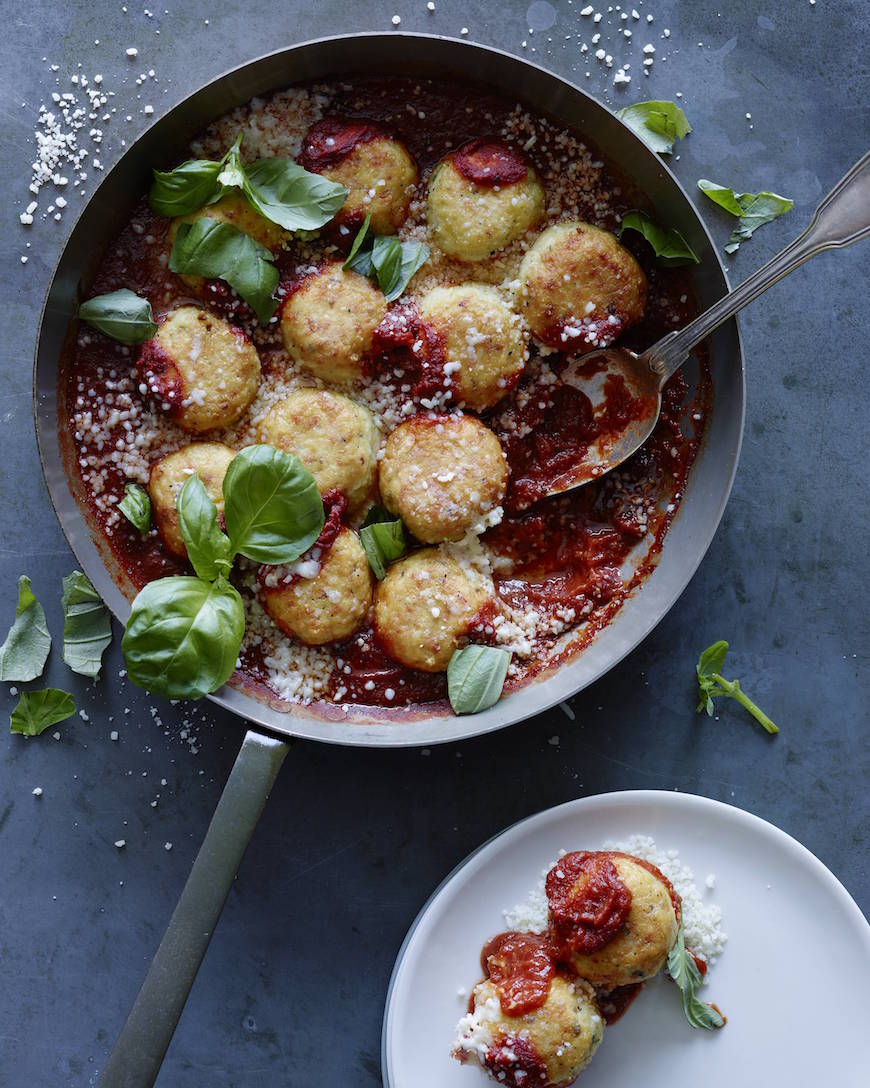 Chicken Parmesan Meatballs