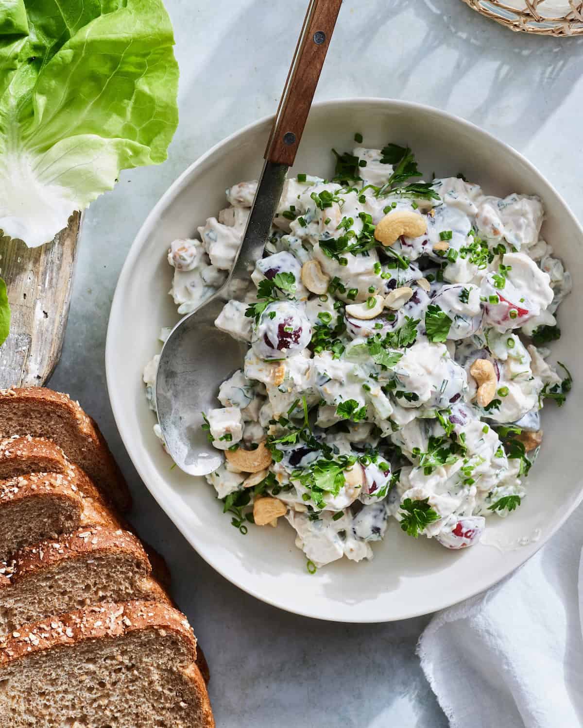 Creamy Herb Chicken Salad