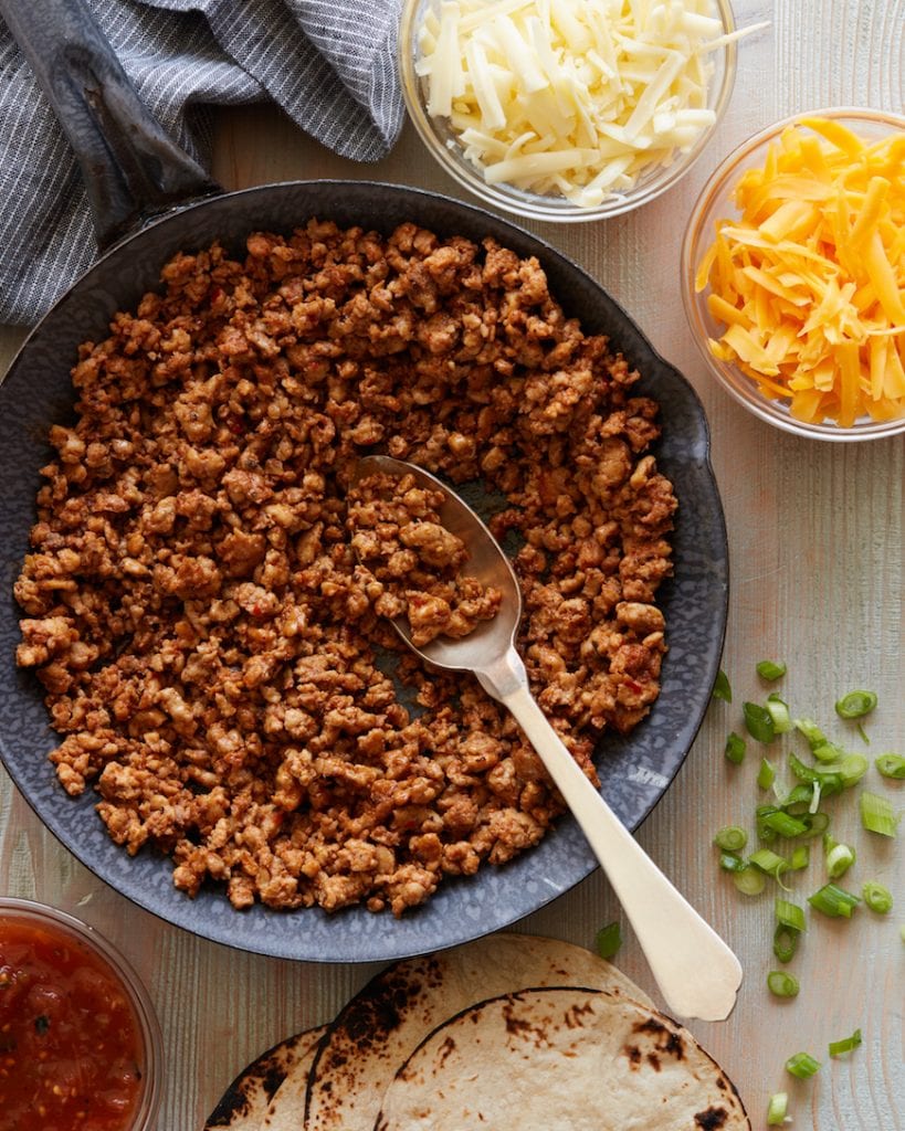 Ground Chicken Tacos from www.whatsgabycooking.com (@whatsgabycookin) easy dinner ideas