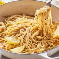 Garlic Sauce Pasta from www.whatsgabycooking.com (@whatsgabycookin)