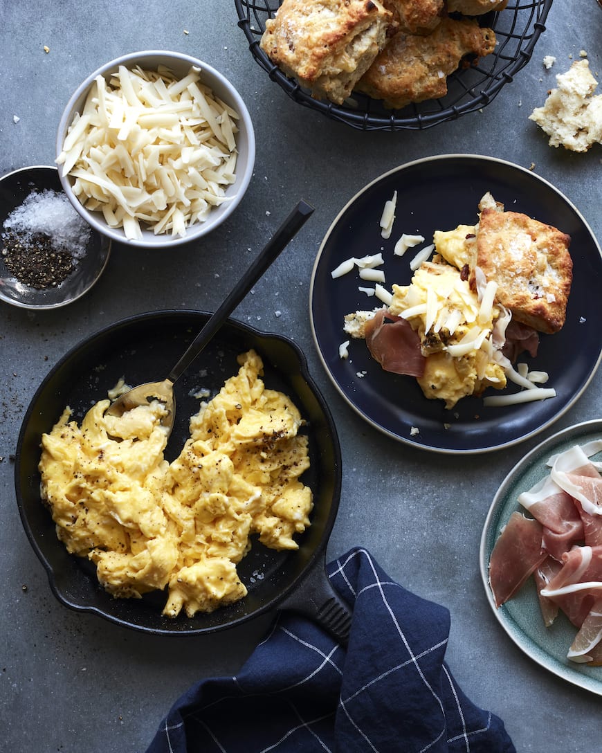 Cheesy Pancetta Biscuits