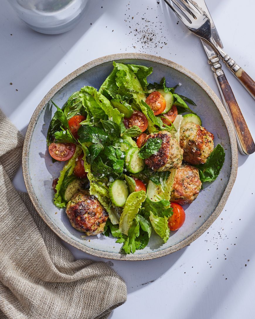 Lebanese Chicken Meatballs
