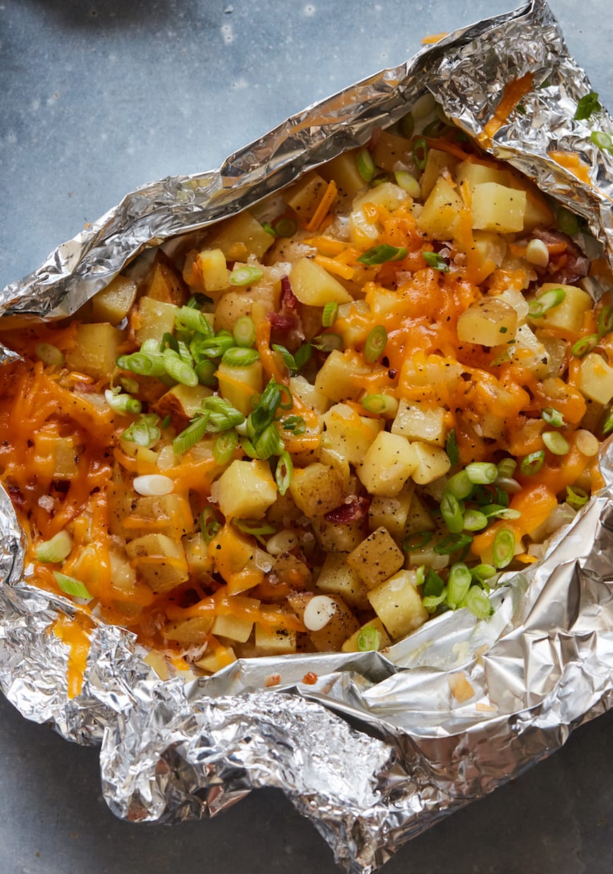 Loaded BBQ Potatoes from www.whatsgabycooking.com (@whatsgabycookin)