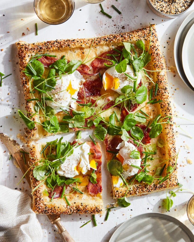 Puff Pastry Breakfast Tart