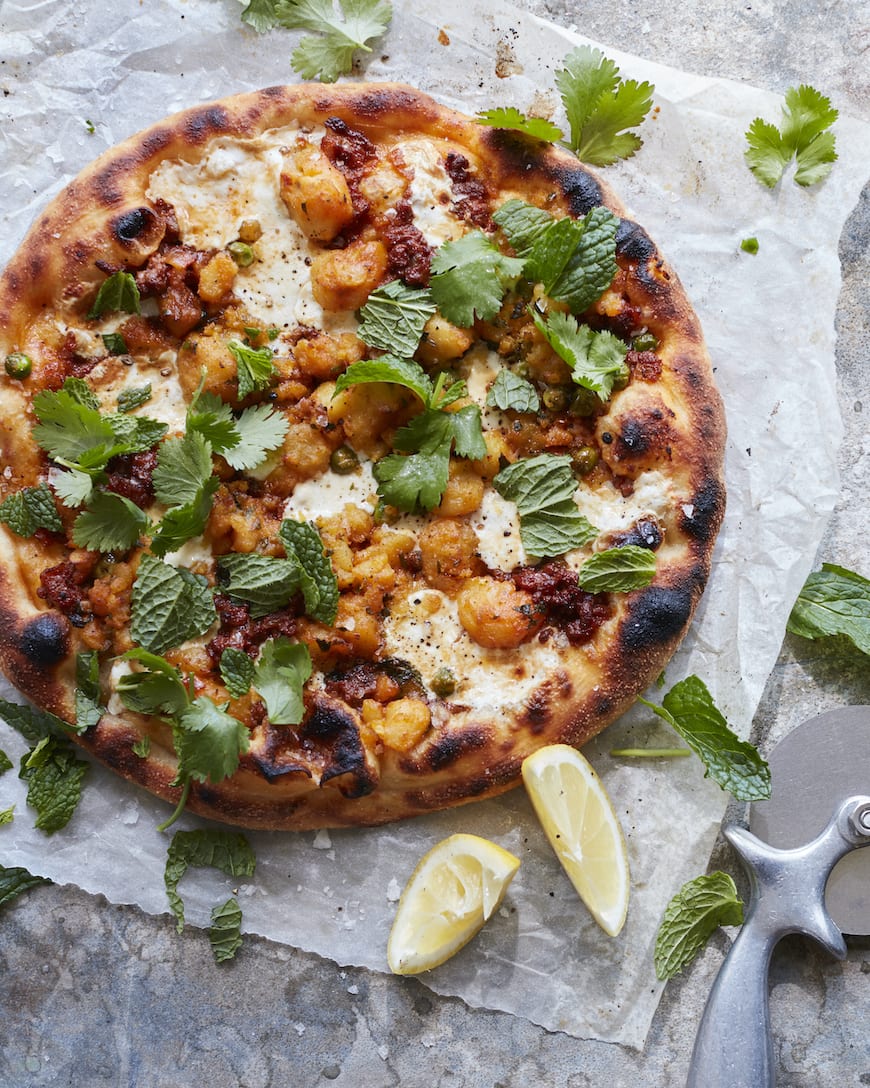 Samosa Pizza