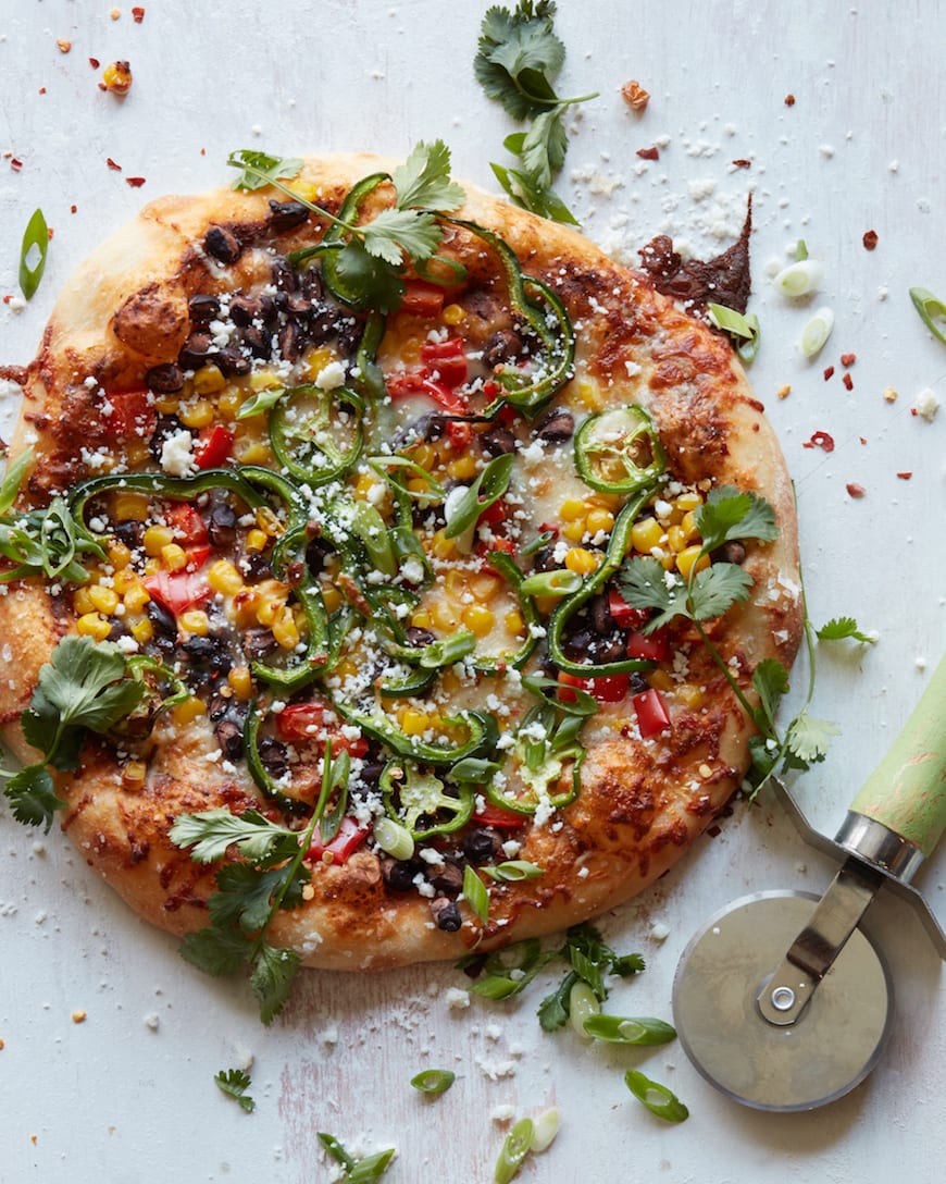 Southwestern Taco Pizza